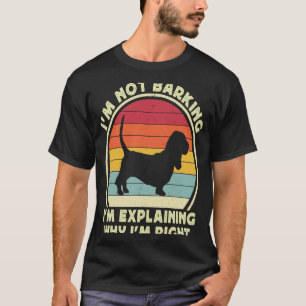 T-shirt Propriétaire De Basset Hound Pour Hommes Femmes Ba
