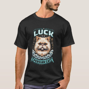 T-shirt Propriétaire de chat persan CHANCE EST POUR les am
