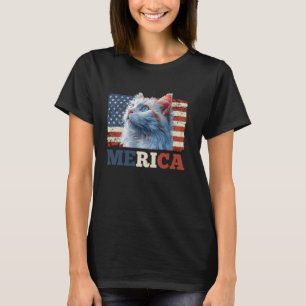 T-shirt propriétaire de chat Turkish Van MERICA Turkish Va