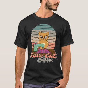 T-shirt Propriétaire de chats coudre animal Kitty Dressmak