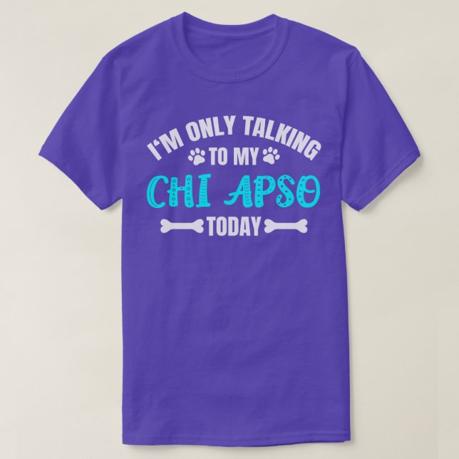 T-shirt Propriétaire de Chi Apso (Design devant)