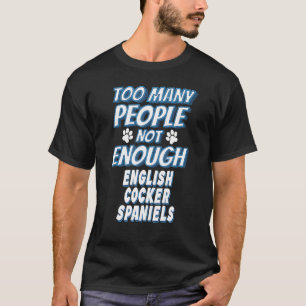 T-shirt Propriétaire de chien de race English Cocker Spani