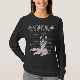 T-shirt Propriétaire de chien drôle de malamute de l'Ala