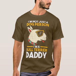 T-shirt Propriétaire de chiens de sexe masculin Bull Terri