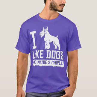 T-shirt Propriétaire de chiots de chien Schnauzer Lover _2