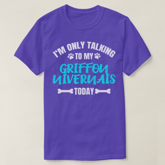 T-shirt Propriétaire de Griffon Nivernais (Design devant)