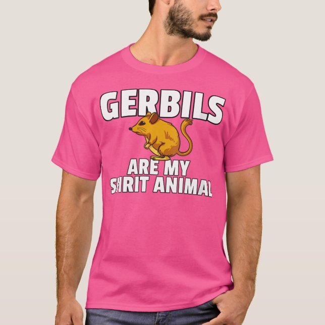T-shirt Propriétaire de la souris Gerbil Desert (Devant)