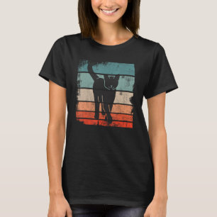 T-shirt Propriétaire de l'Amoureux des chats Vintage Sunse