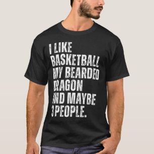 T-shirt Propriétaire de lézard dragon barbu amateur de squ