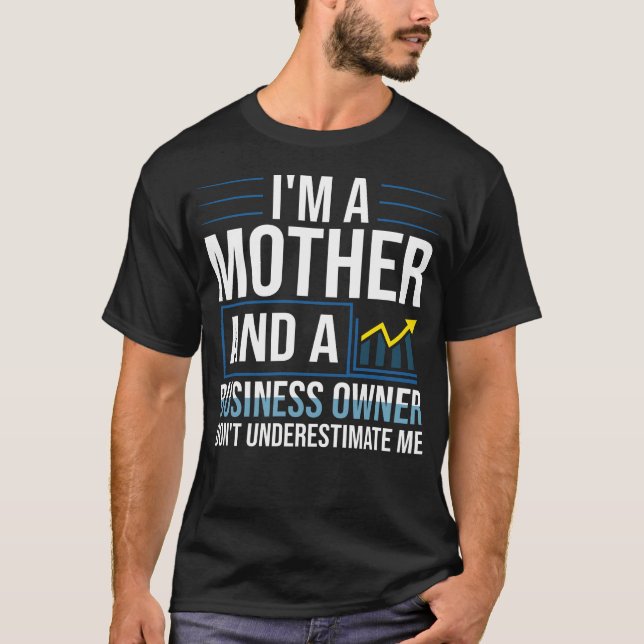 T-shirt Propriétaire de petite entreprise PDG Entrepreneur (Devant)
