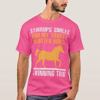 T-shirt Propriétaire de Quarter Horse américain Équitation