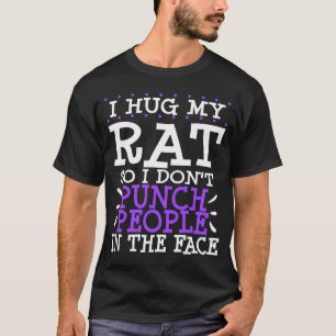 T-shirt Propriétaire de rat de compagnie Gag Punch People 