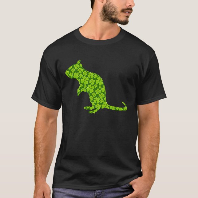 T-shirt Propriétaire de Rat Jour de la Saint Patrick C Sai (Devant)