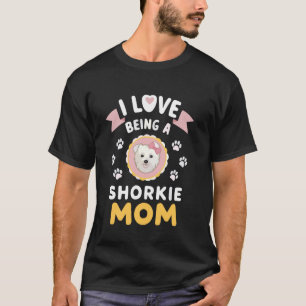 T-shirt Propriétaire de Shorkie Amoureux des chiens Puppy 