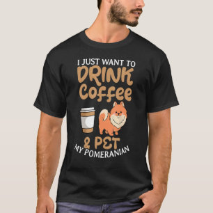 T-shirt Propriétaire de Spitz Pom Dog, nain nain de poméra