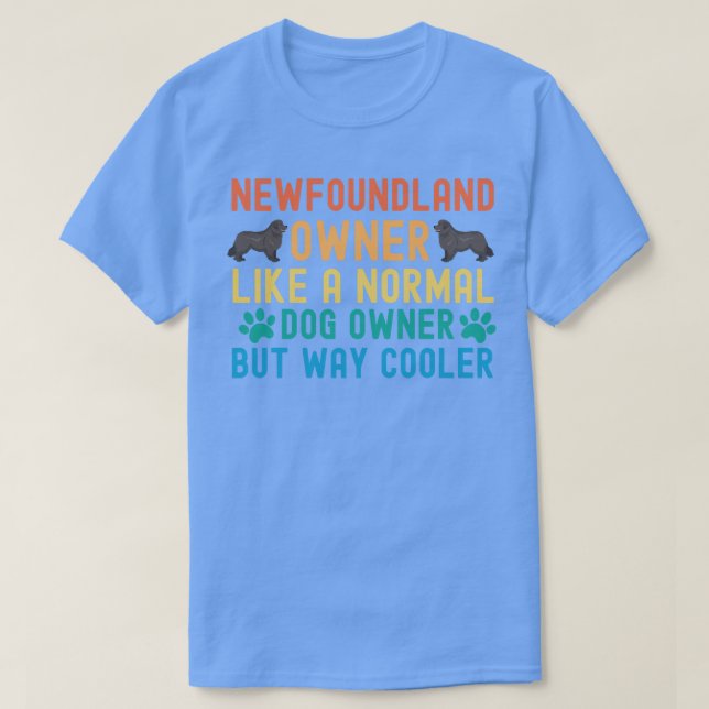 T-shirt Propriétaire de Terre-Neuve (Design devant)