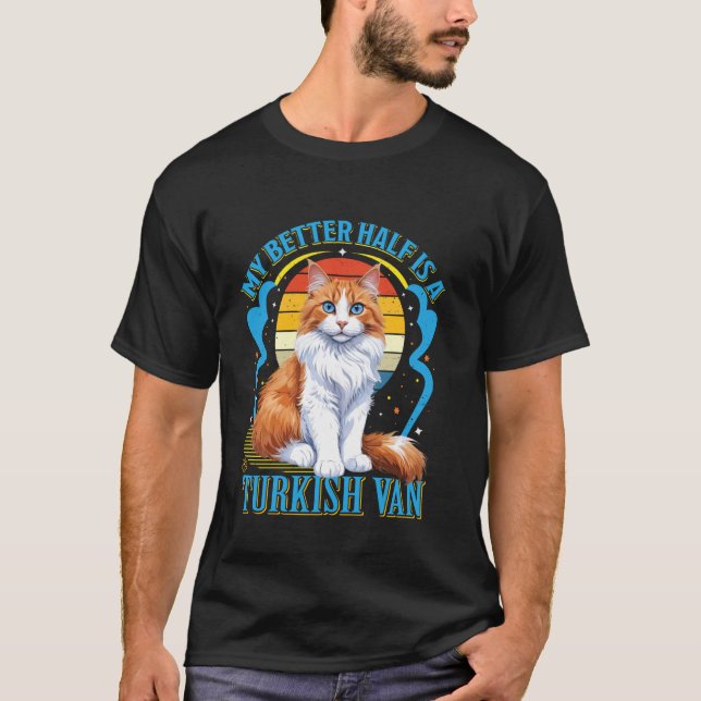 T-shirt Propriétaire De Van Turc MON MEILLEUR MOITIÉ EST U (Devant)