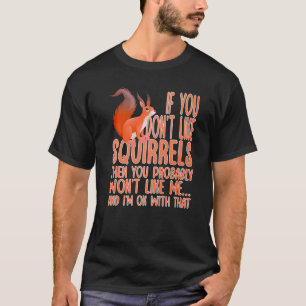 T-shirt Propriétaire D'Écureuil Pour Hommes Femmes