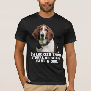 T-shirt Propriétaire du chien Basset Hound Je suis plus ch