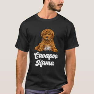 T-shirt Propriétaire du chien Cavapoo Mama