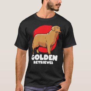 T-shirt Propriétaire du chien du Labrador Golden Retriever