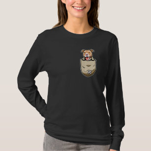 T-shirt Propriétaire Du Chien Et De La Poche