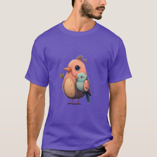 T-shirt Propriétaire d'un animal de compagnie Oiseau Maman