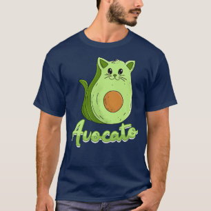 T-shirt Propriétaire d'un chat de Vegan Homme Avocato Kitt