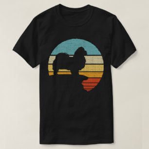T-shirt Propriétaire Pekingese Retro Vintage 60s les année