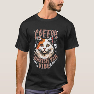 T-shirt Propriétaire Turkish Van CAFÉ TURKISH VAN VIBE Pap