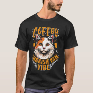 T-shirt Propriétaire Turkish Van CAFÉ TURKISH VAN VIBE Pap