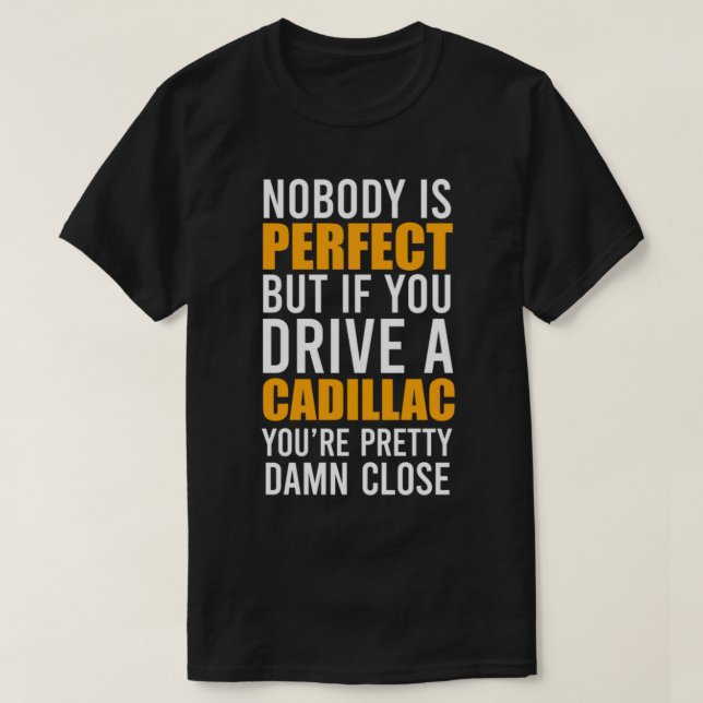 T-shirt Propriétaires Cadillac Cadillac (Design devant)