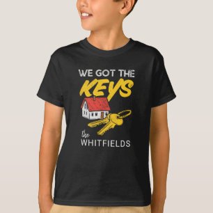 T-shirt Propriétaires de nouvelles maisons personnalisées 