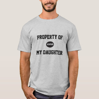 T-SHIRT "PROPRIÉTÉ DE "