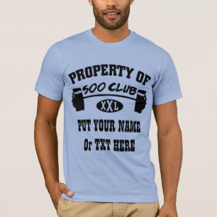T-shirt Propriété De 500 Club XXL Mans Bella Canvas T