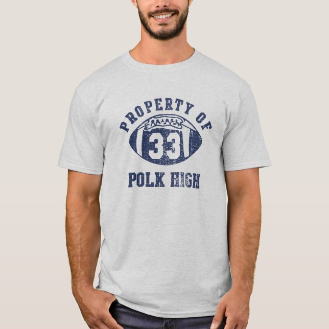 T-shirt Propriété de Bundy d'Al de tee - shirt du nombre (Devant)