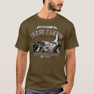 T-shirt Propriété de canyon grand de