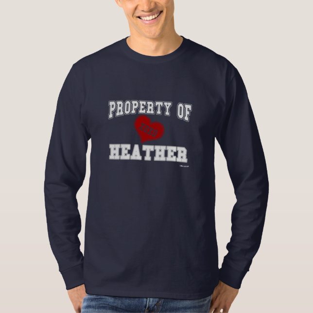 T-shirt Propriété de Heather (Devant)
