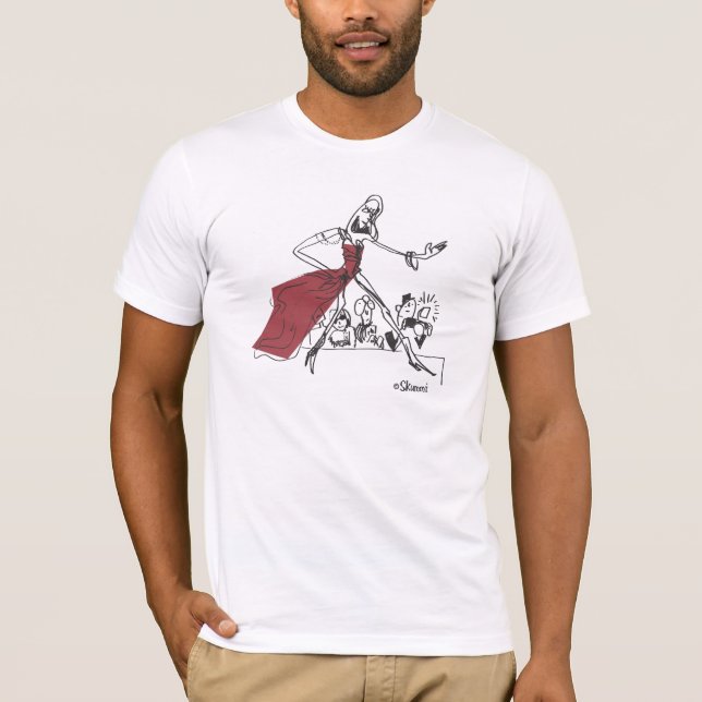 T-shirt Propriété de la piste (Devant)
