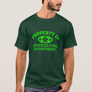 T-shirt Propriété de service d'horticulture