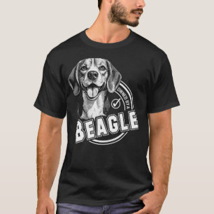 T-shirt Propriété d'un Beagle