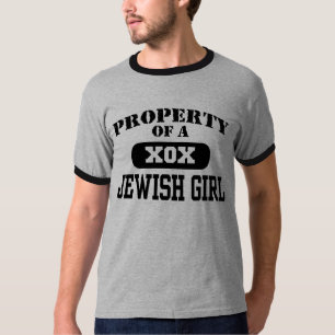 T-shirt Propriété d'une fille juive