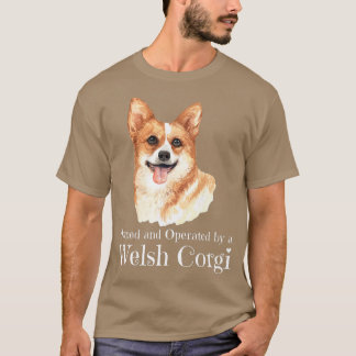 T-shirt Propriété Et Exploitation D'Un Chien De Corgi Gall