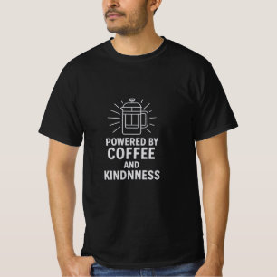 T-shirt Propulsé par café et bonté