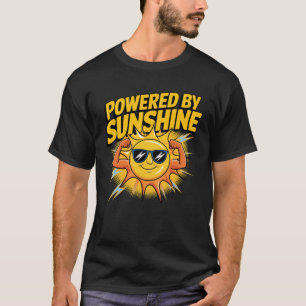 T-shirt Propulsé par Sunshine - Tee écologique