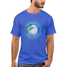 Propulsé par une paix intérieure Bleu Vert Colombe