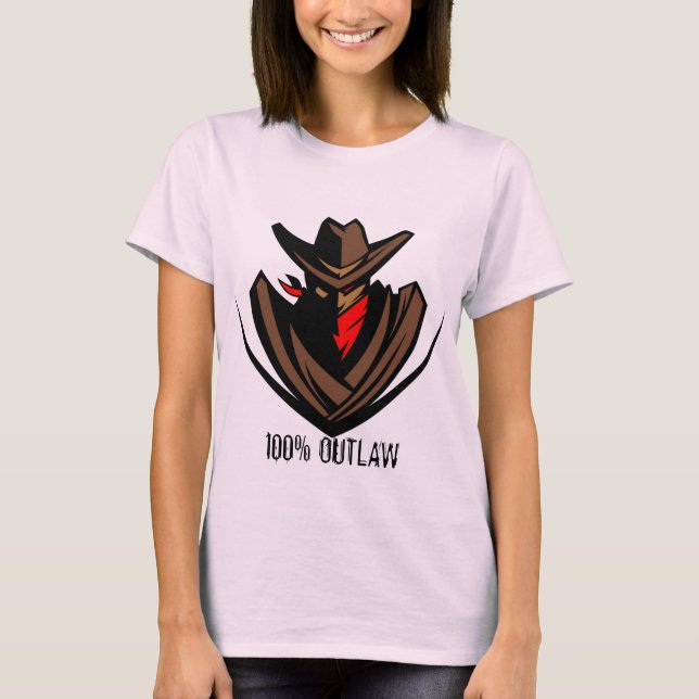 T-shirt proscrit par 100% (Devant)