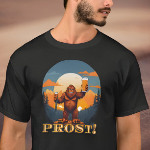 T-shirt Prost Bigfoot lever un toast à octobre