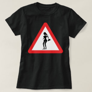 T-shirt Prostituée de prudence (substitut de Attenzione)