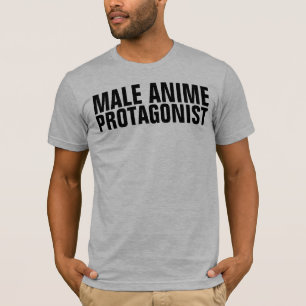 T-shirt protagoniste masculin d'anime